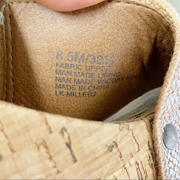 Lucky Brand Miller 2 Pink Wedge Heel Sandal - Picture 10 of 12